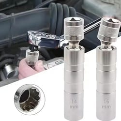 promag magnetic spark plug socket wrench - 14mm & 16mm automotive spark plug removal tool