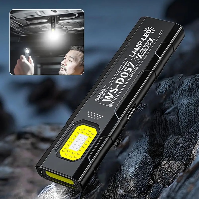 LumiFlex Mini Rechargeable Work Light Ultra Bright Portable Emergency LED Light 2