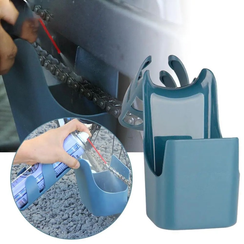 MotoCycle Oil Storage Tool Box Chain Cleaning Lubricant Carry Case For Bikes 1