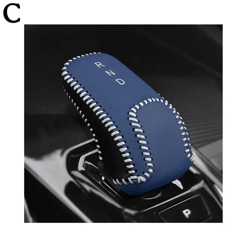 Premium Leather Gear Shift Cover For Geely Coolray Interior Protection Style Upgrade 7