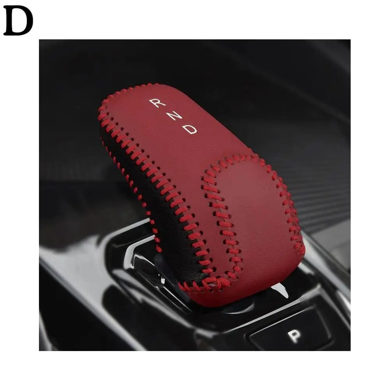 Premium Leather Gear Shift Cover For Geely Coolray Interior Protection Style Upgrade 8