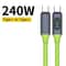 PowerLink 240W USBC Fast Charging Cable Dual TypeC HighSpeed Data Power Cord 3