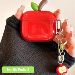 clearguard tpu airpods case - transparent shockproof protective cover for airpods pro 2 & airpods 4