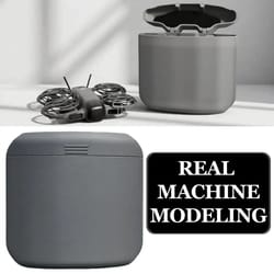 aeroguard protective storage case for dji neo 2 - waterproof magnetic shockproof drone box