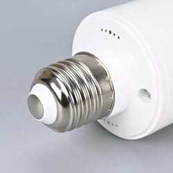 smartease e27 wireless remote lamp holder - intelligent light switch socket for easy on/off control