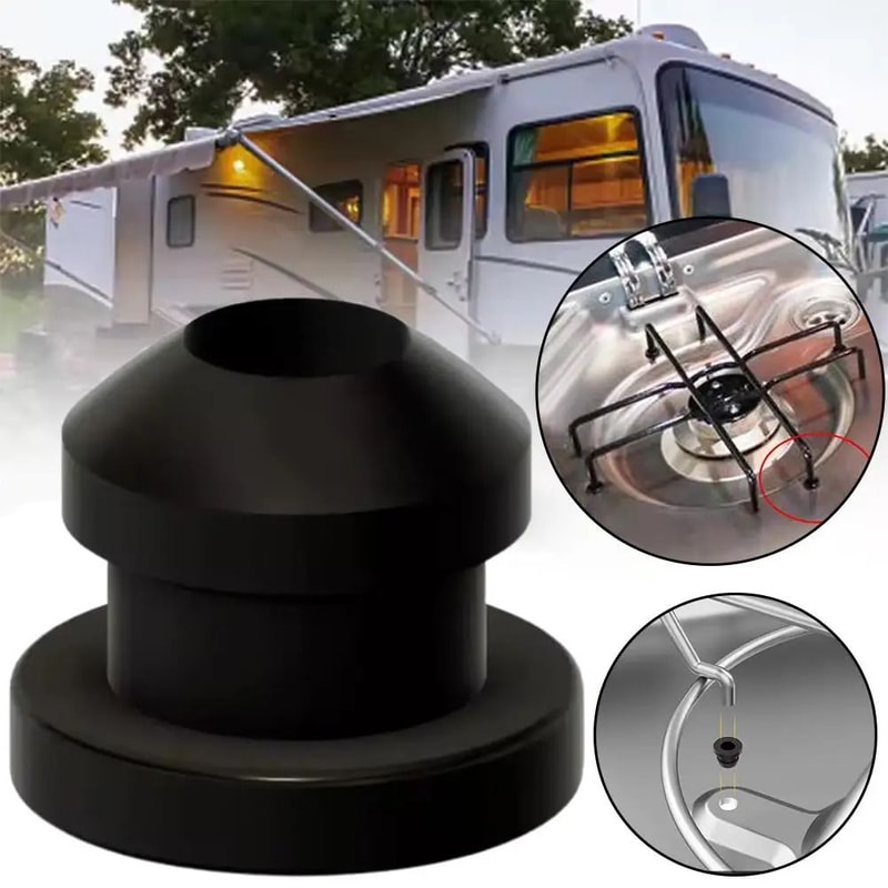 DuraFit RV Stove Grommet Set Dometic Hob Support Grommet Sleeves For Caravan Camper 1