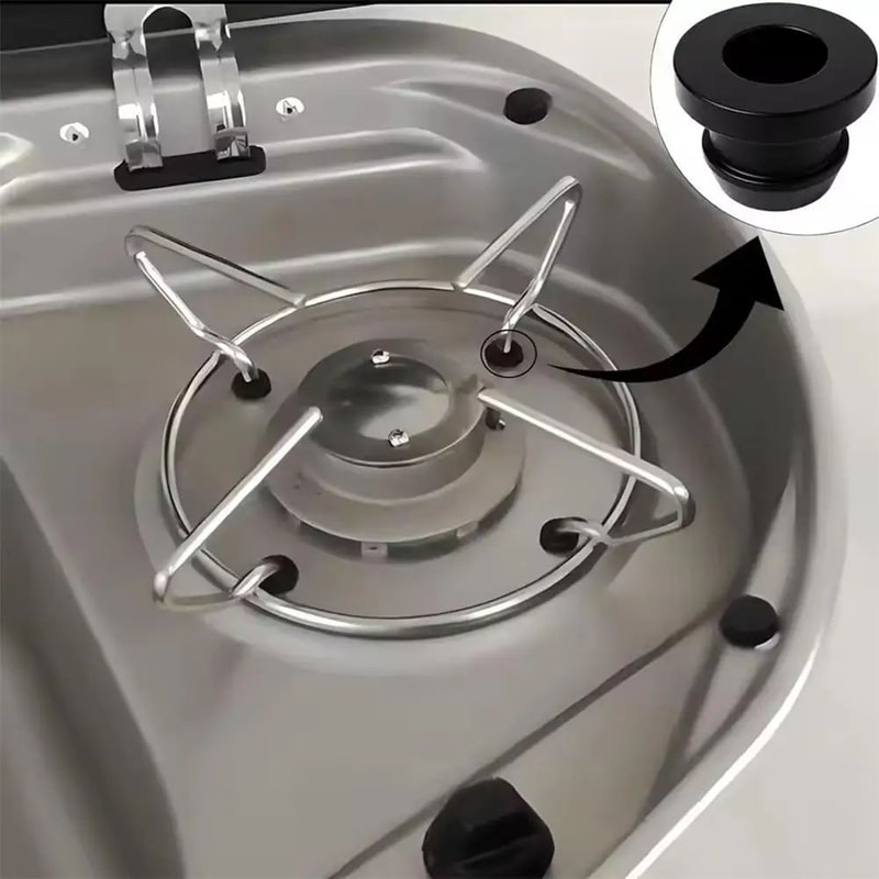 DuraFit RV Stove Grommet Set Dometic Hob Support Grommet Sleeves For Caravan Camper 5