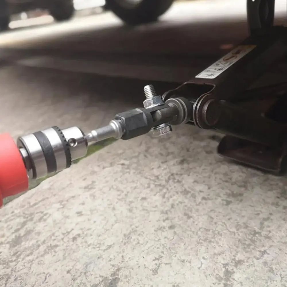 TorqueLift 12Inch Scissor Jack Socket Adapter Impact Wrench Drive Tool For Car Repairs 3