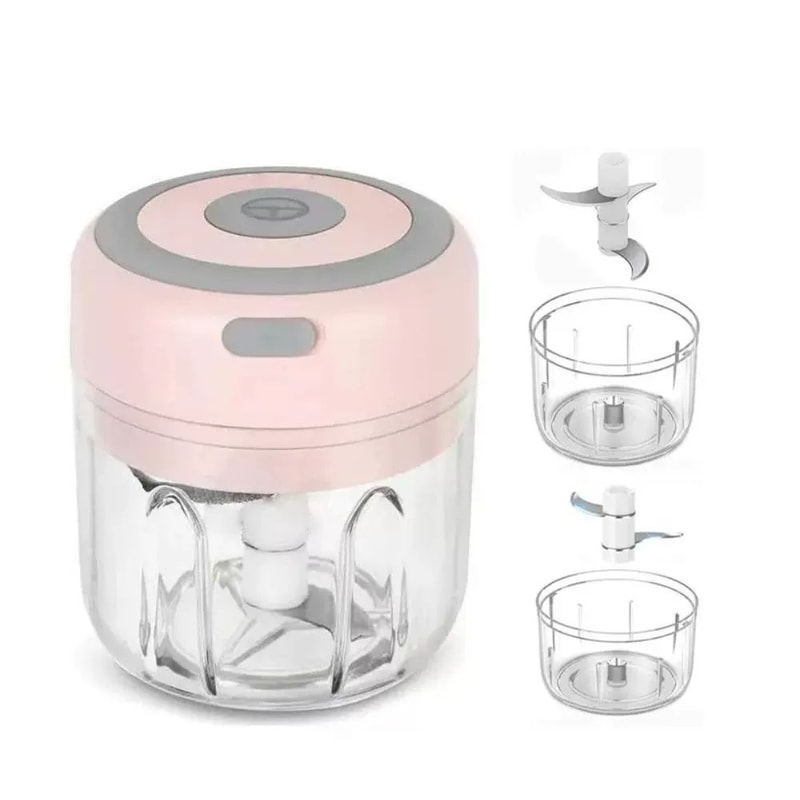 ChopSwift 250ml Electric Garlic Mincer USB Mini Food Chopper Portable Vegetable Processor 5