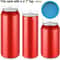 SipSeal Reusable Silicone Can Lids Protective Covers For Soda Beer Juice Cans 6 Pack 1