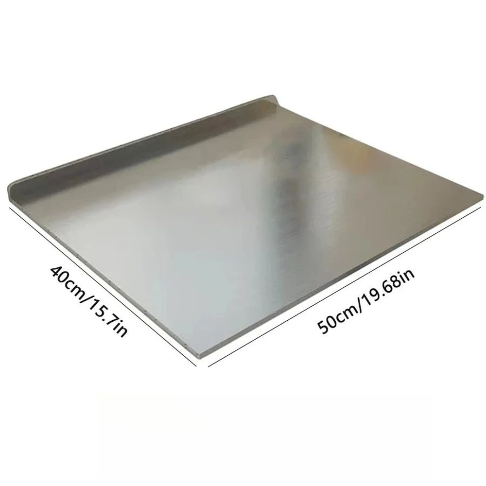 SteelPrep Stainless Steel Cutting Board Antibacterial MultiUse Kitchen Prep Surface 6