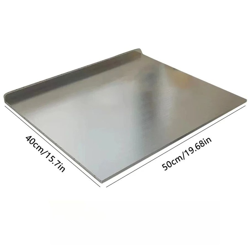 SteelPrep Stainless Steel Cutting Board Antibacterial MultiUse Kitchen Prep Surface 6