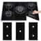 CleanShield Gas Stove Guard Set Reusable Stove Surface Protection Mats 3Piece 0