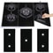 CleanShield Gas Stove Guard Set Reusable Stove Surface Protection Mats 3Piece 0