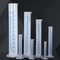 ClearMeasure 4Piece Graduated Cylinder Set Transparent Laboratory Measuring Cups For Precise Use 0