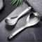 QuickDrain Stainless Steel Colander Spoon MultiUse Skimmer Food Strainer For Cooking 8
