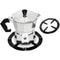HeatSafe Stainless Steel Stove Stand Gas Wok Ring Moka Pot Support For Small Cookware 0