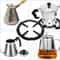 HeatSafe Stainless Steel Stove Stand Gas Wok Ring Moka Pot Support For Small Cookware 2