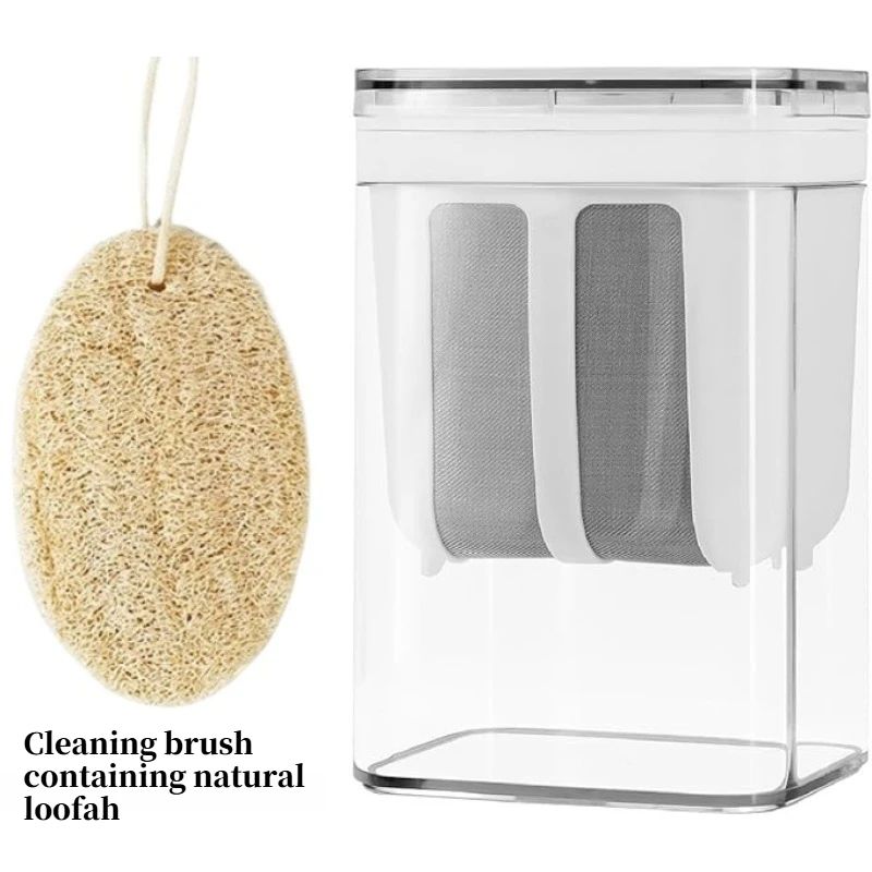 PureThick 1100ml Yogurt Maker Filter BPAFree Greek Yogurt Strainer With Mesh Basket 5