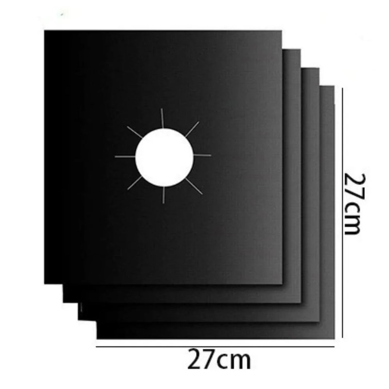 CleanGuard Gas Stove Protective Mat OilProof EasyClean Stove Surface Cover 5