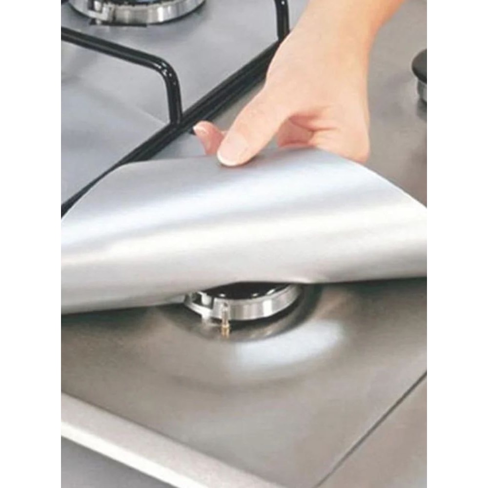 CleanGuard Gas Stove Protective Mat OilProof EasyClean Stove Surface Cover 6