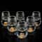 MiniLuxe 15ml Crystal Wine Glass Set Elegant Decorative Drinkware For Celebrations Display 7