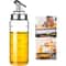 10oz Glass Olive Oil Dispenser Bottle With DripProof Spout And Measuring Scale 0