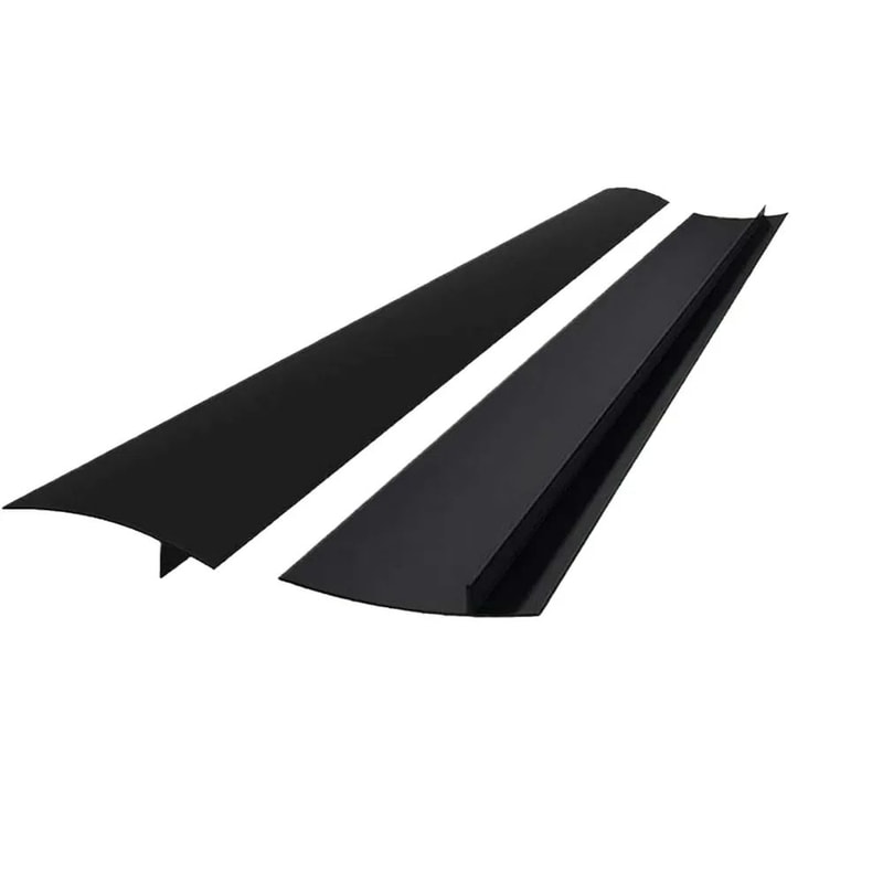 2Pack Silicone Stovetop Gap Covers HeatResistant Stove Gap Protectors For Cleaner Kitchens 4