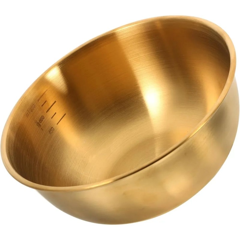 3Piece Stainless Steel Mixing Bowl Set OvenSafe Graduated Salad And Baking Bowls 1