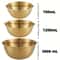 3Piece Stainless Steel Mixing Bowl Set OvenSafe Graduated Salad And Baking Bowls 2