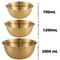 3Piece Stainless Steel Mixing Bowl Set OvenSafe Graduated Salad And Baking Bowls 2