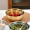 3Piece Stainless Steel Mixing Bowl Set OvenSafe Graduated Salad And Baking Bowls 4