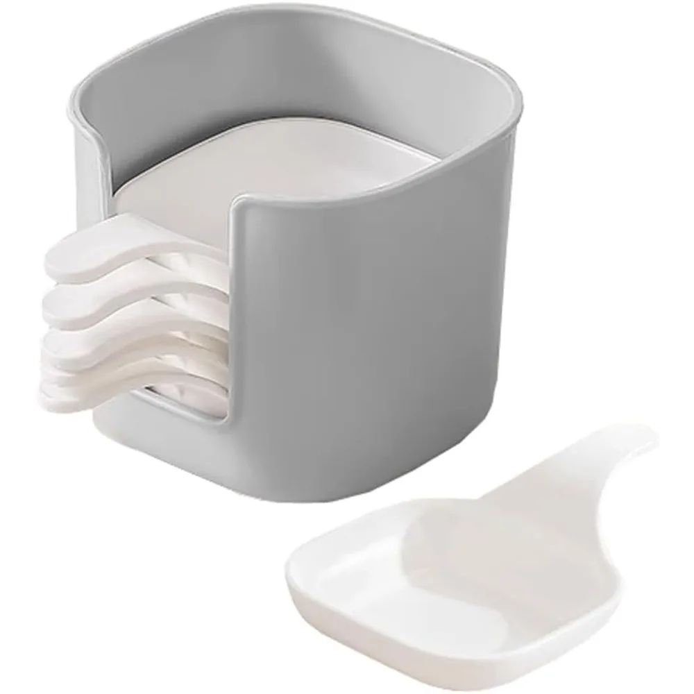 6Pack Stackable Dipping Sauce Bowls With Handles Compact Condiment Appetizer Serving Set 6