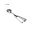 Stainless Steel Ice Cream Scoop With Spring Handle MultiPurpose Food Melon Baller Spoon 7