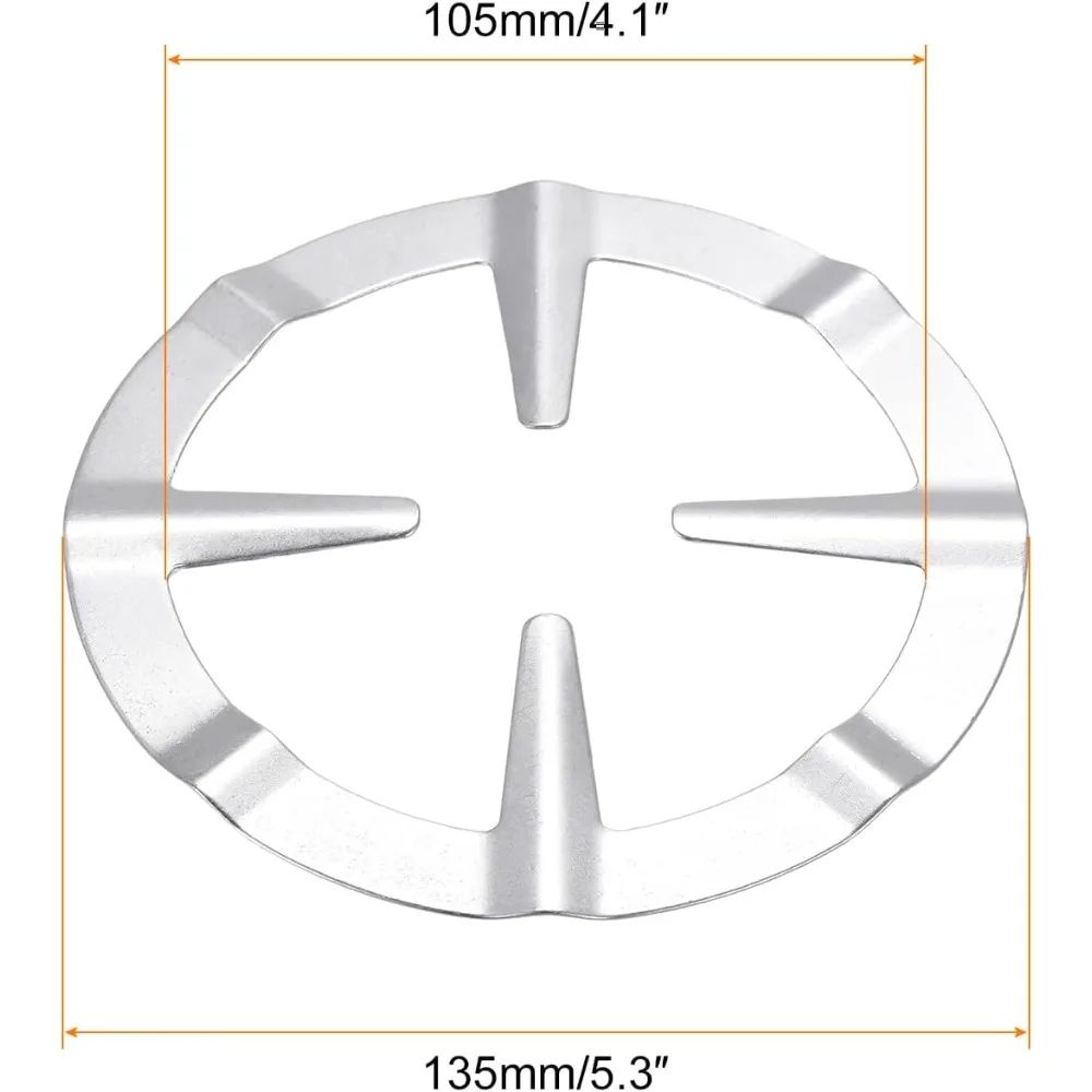 Stainless Steel Moka Pot Stove Stand Gas Stove Reducer Ring For Coffee Pots Small Cookware 2