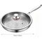 Titanium Alloy Frying Pan With Lid Uncoated NonStick Titanium Cookware For Everyday Cooking 4