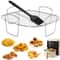 Multifunctional Air Fryer Roasting Rack Dehydrator Steamer BBQ Rack Accessory 0