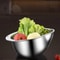 Stainless Steel Rice Washer Drain Basket EasyClean Rice Washing Bowl And Kitchen Colander 3