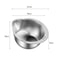 Stainless Steel Rice Washer Drain Basket EasyClean Rice Washing Bowl And Kitchen Colander 5