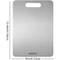 Titanium SUS316 Stainless Steel Cutting Board DoubleSided Food Grade Kitchen Board 3