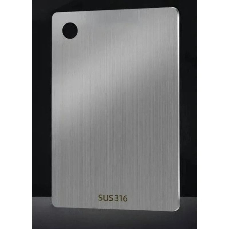Titanium SUS316 Stainless Steel Cutting Board DoubleSided Food Grade Kitchen Board 5