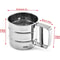 Stainless Steel Flour Sieve Cup Fine Mesh SemiAutomatic Baking Coffee Sifter 1