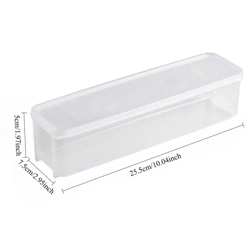 4Piece Airtight Food Storage Containers Transparent Pasta Storage Set With Secure Lids 5