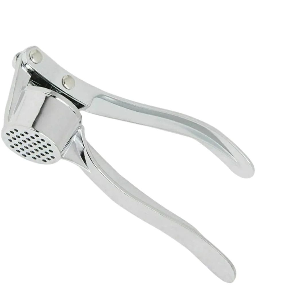 HeavyDuty Stainless Steel Garlic Press Ginger Crusher EasyClean Kitchen Squeezer 5