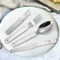 4Piece Stainless Steel Camping Cutlery Set Travel Knife Fork Spoon Bottle Opener 5