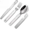 4Piece Stainless Steel Camping Cutlery Set Travel Knife Fork Spoon Bottle Opener 6
