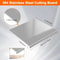 304 Stainless Steel Cutting Board Large Metal Cutting Board For Meat Vegetables Baking 1