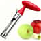 Stainless Steel Apple Corer Tool EasyGrip Fruit Corer For Fast Clean Apple Prep 0