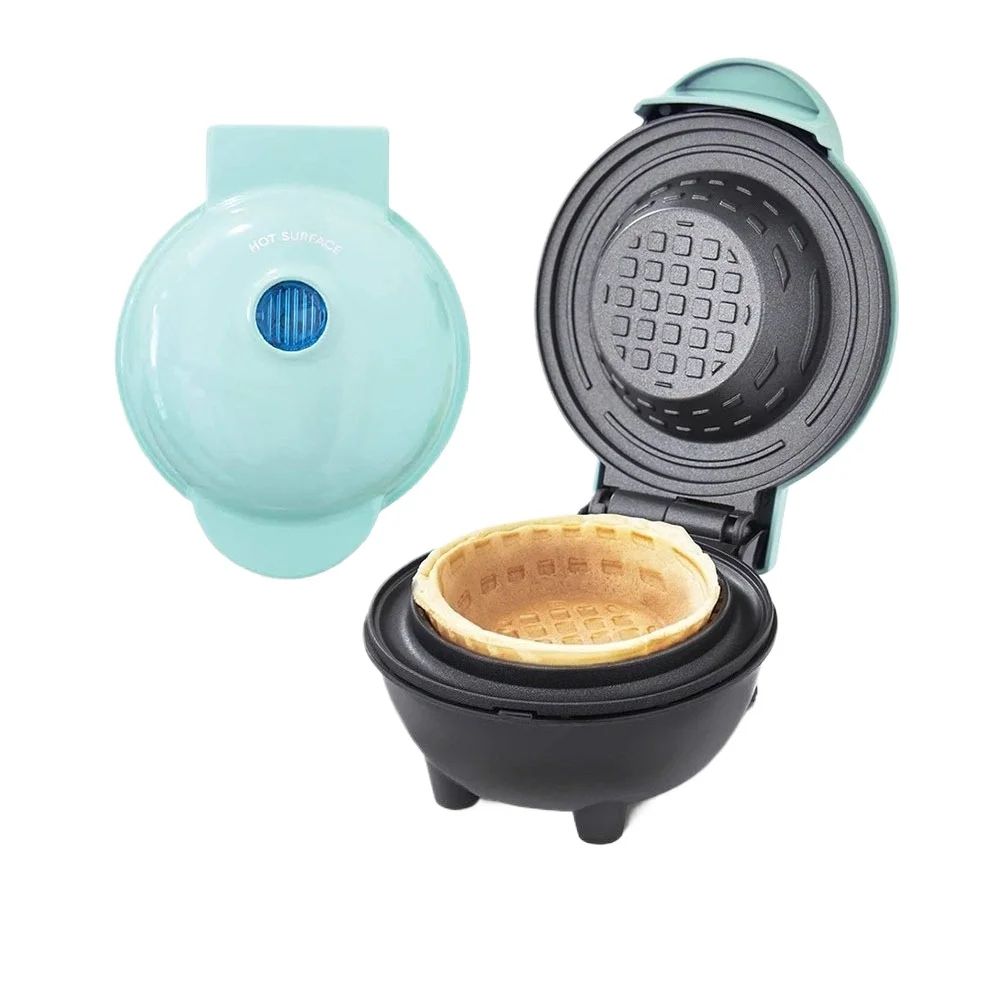 Multifunction Waffle Bowl Maker Breakfast Dessert Machine For Ice Cream Egg Tarts And Waffle Roll 0
