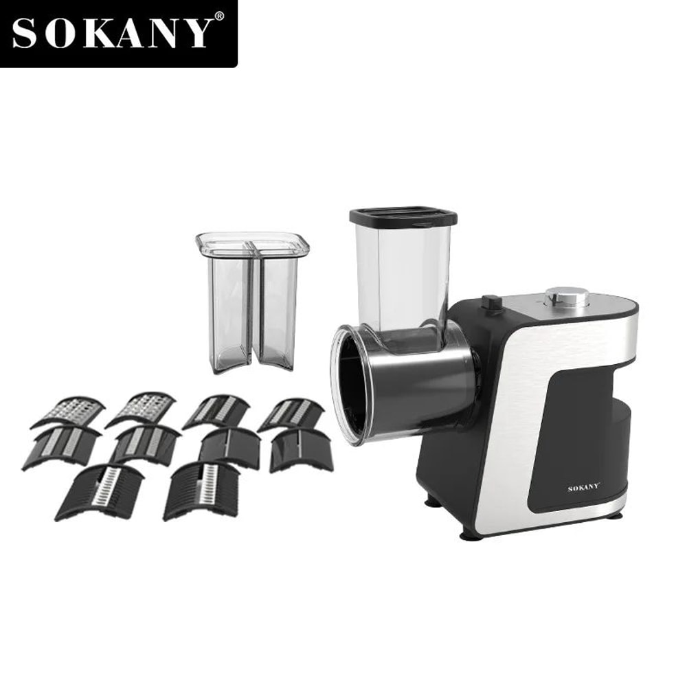 SOKANY 1180 Vegetable Cutter Slicer Manual Kitchen Shredder For Fast Food Prep 3